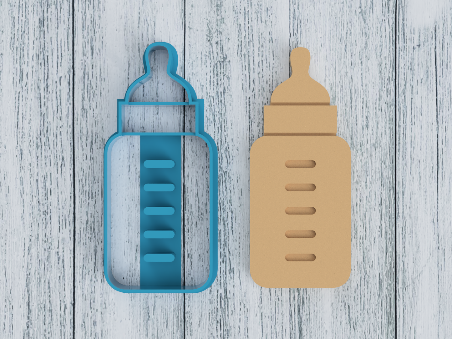 Baby Bottle - Cookie Cutter / Sugar Cookie / Fondant / Clay (0032)