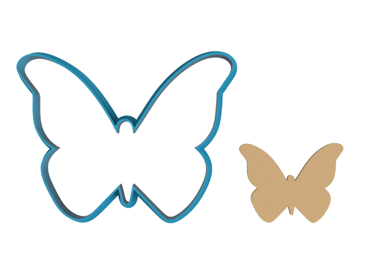 Butterfly Outline - Cookie Cutter / Sugar Cookie / Fondant / Clay (1032)