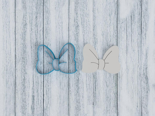 Cute Bow Cookie Cutter / Sugar Cookie / Fondant / Clay (1290)