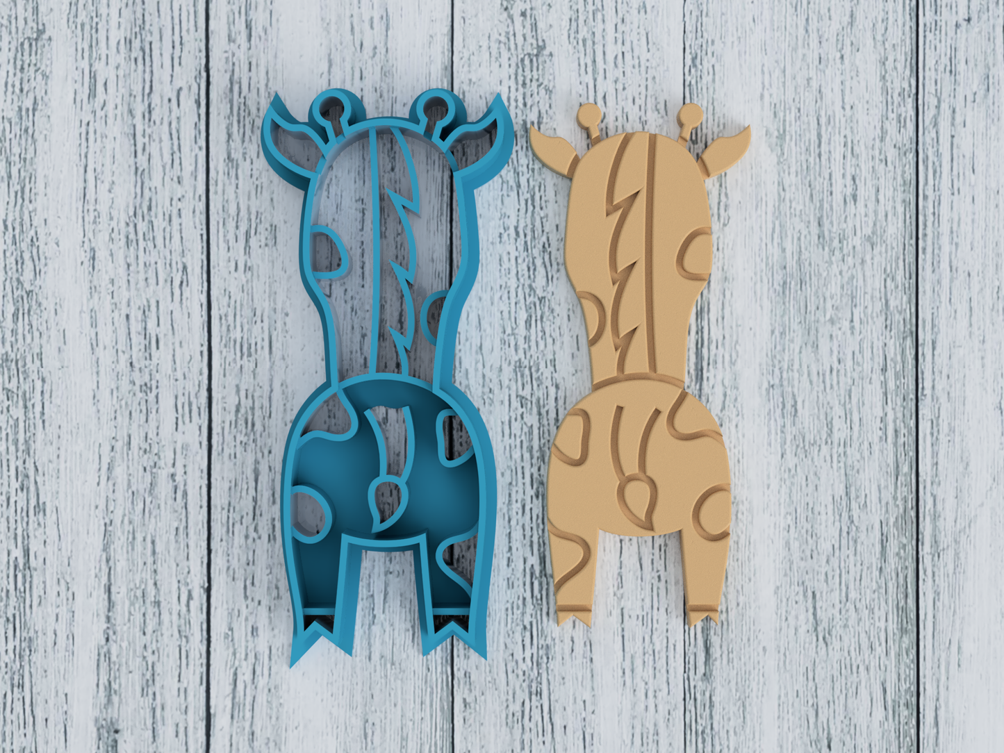 Giraffe Butt - Cookie Cutter / Sugar Cookie / Fondant / Clay (0150)